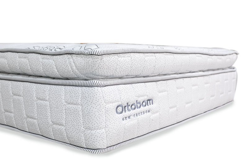 Colchão Casal New Freedom 138x188x32 Molas Ensacadas Pocket Espuma Viscoelástica D33 - Ortobom | Suporta até 300kg - Imagem 3