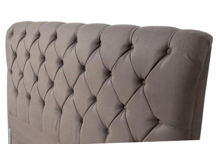 Cabeceira Casal Lavínia Larg. 1.40m Sued Cinza - Imagem 2