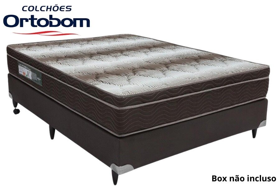 Colchão Casal Ortopédico Light 138x188x25 - Ortobom | Suporta até 260kg