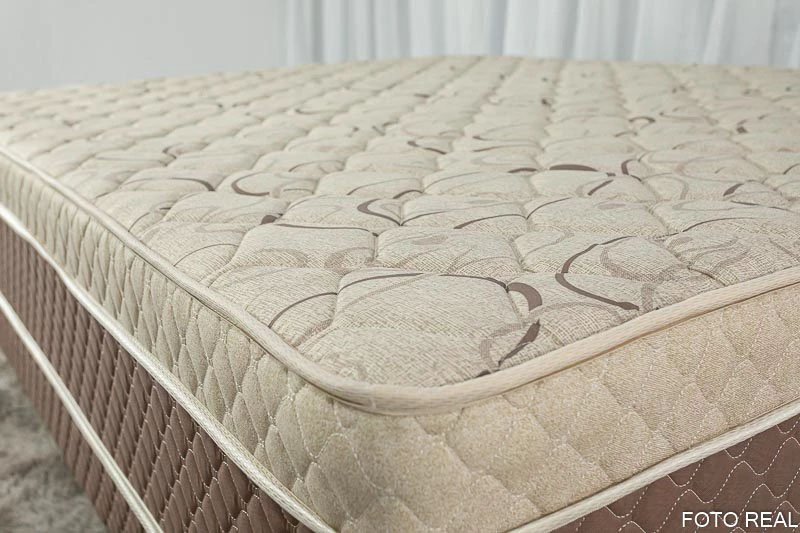 Roupeiro Athenas C/Espelho 3 Pts. 9 Gav. Branco Larg. 1.80m C/Pés Bianchi + Cama Box Casal Ortopédico D33 Rondoconfort Rondomóveis - Imagem 8