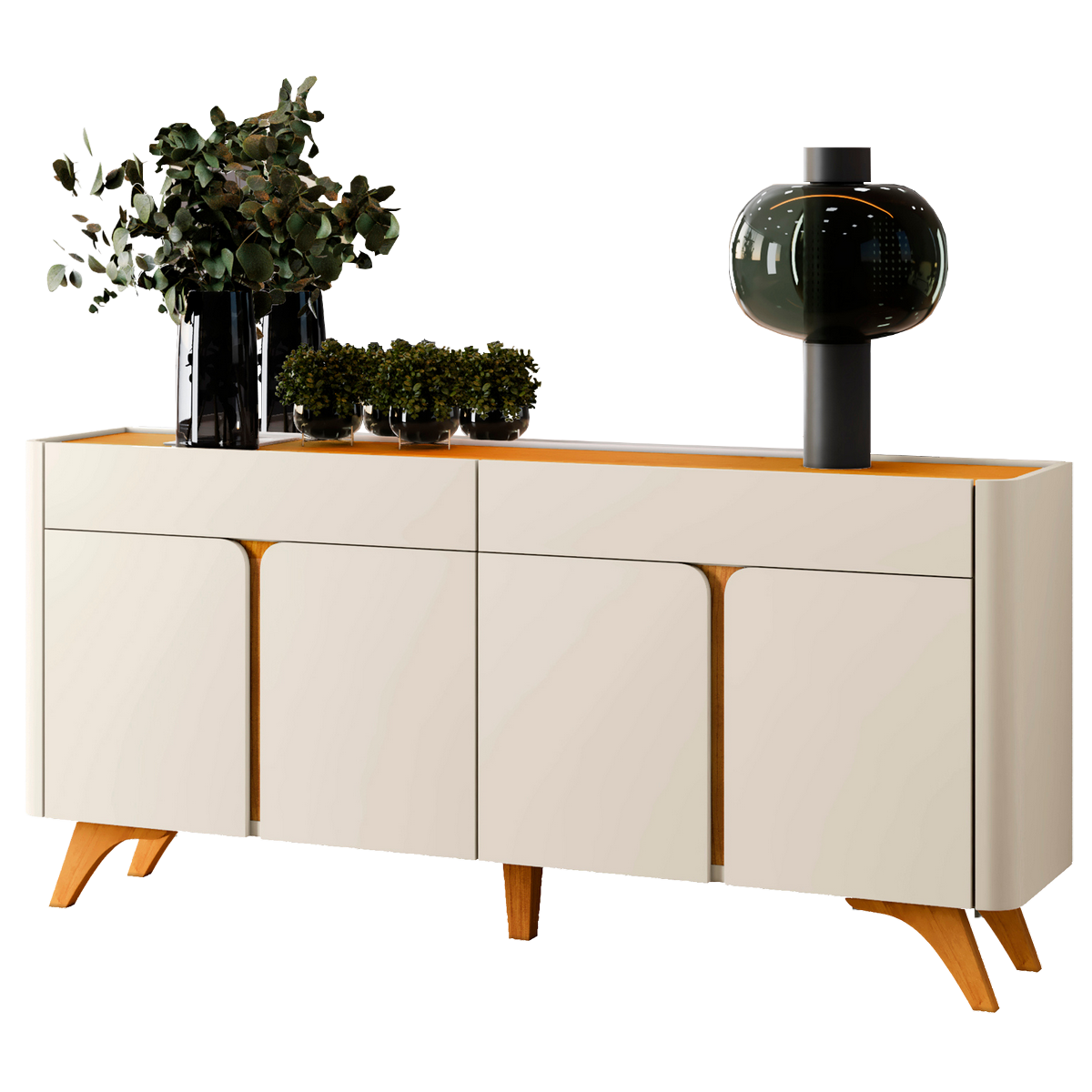 Buffet Arcus Off White/Naturale - MAVAULAR - Imagem 5