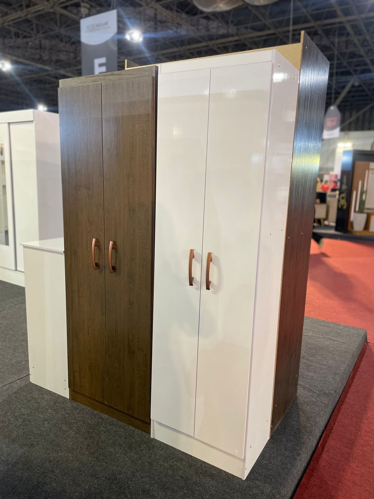 Multiuso Ibiza 4099 Off White/Nogueira - DORIPEL - Imagem 5