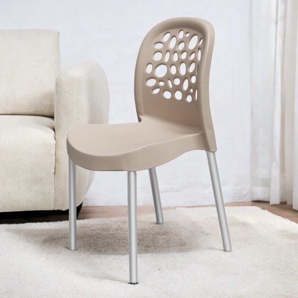 Cadeira Deluxe Natural - FORTE PLÁSTICO