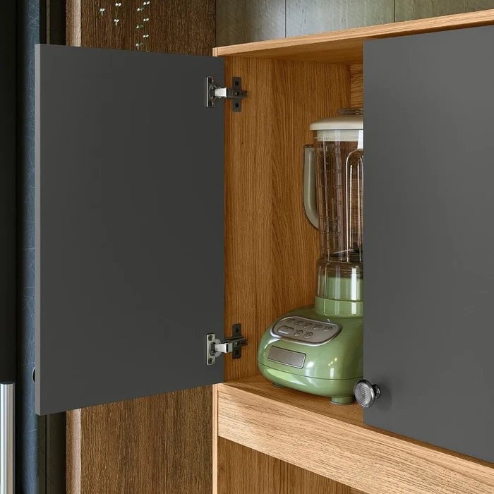 Kit Cozinha Erva Doce 90 Freijó/Chumbo - NICIOLI - Imagem 4