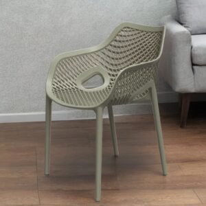 Poltrona Colméia Verde - FORTE PLÁSTICO