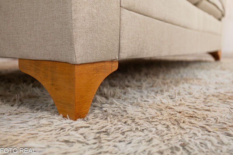 Sofá 3 Lugares Creta Linho Bege 24 Larg. 2.00m - Molas bonnel - Imagem 7