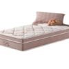 Colchão Solteiro Eiffel Molas Superlastic Rosa 188x88x26 Anjos