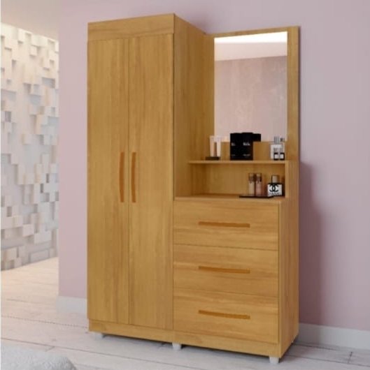 Roupeiro/Cômoda Ônix Mel – MÓVEIS PRIMUS