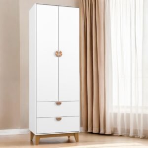 Guarda-Roupa 2 Portas Magia Branco - BATROL MÓVEIS