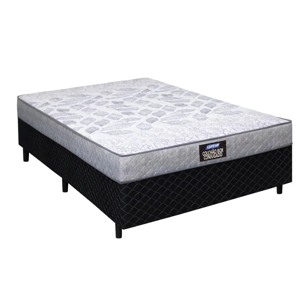 Cama Box Casal Supreme D28 - GAZIN COLCHÕES - Imagem 2