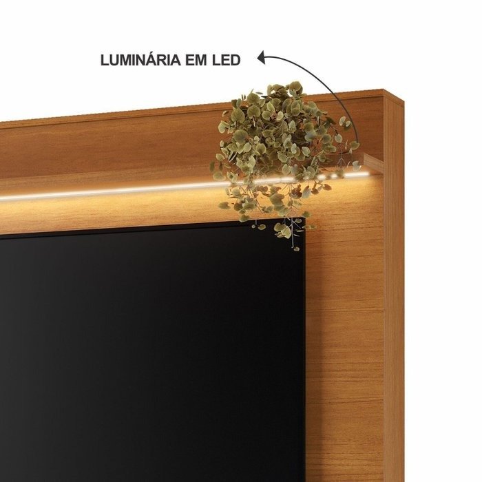 Home até 65" Apego Cinamono/Off White - JCM MOVELARIA - Imagem 5