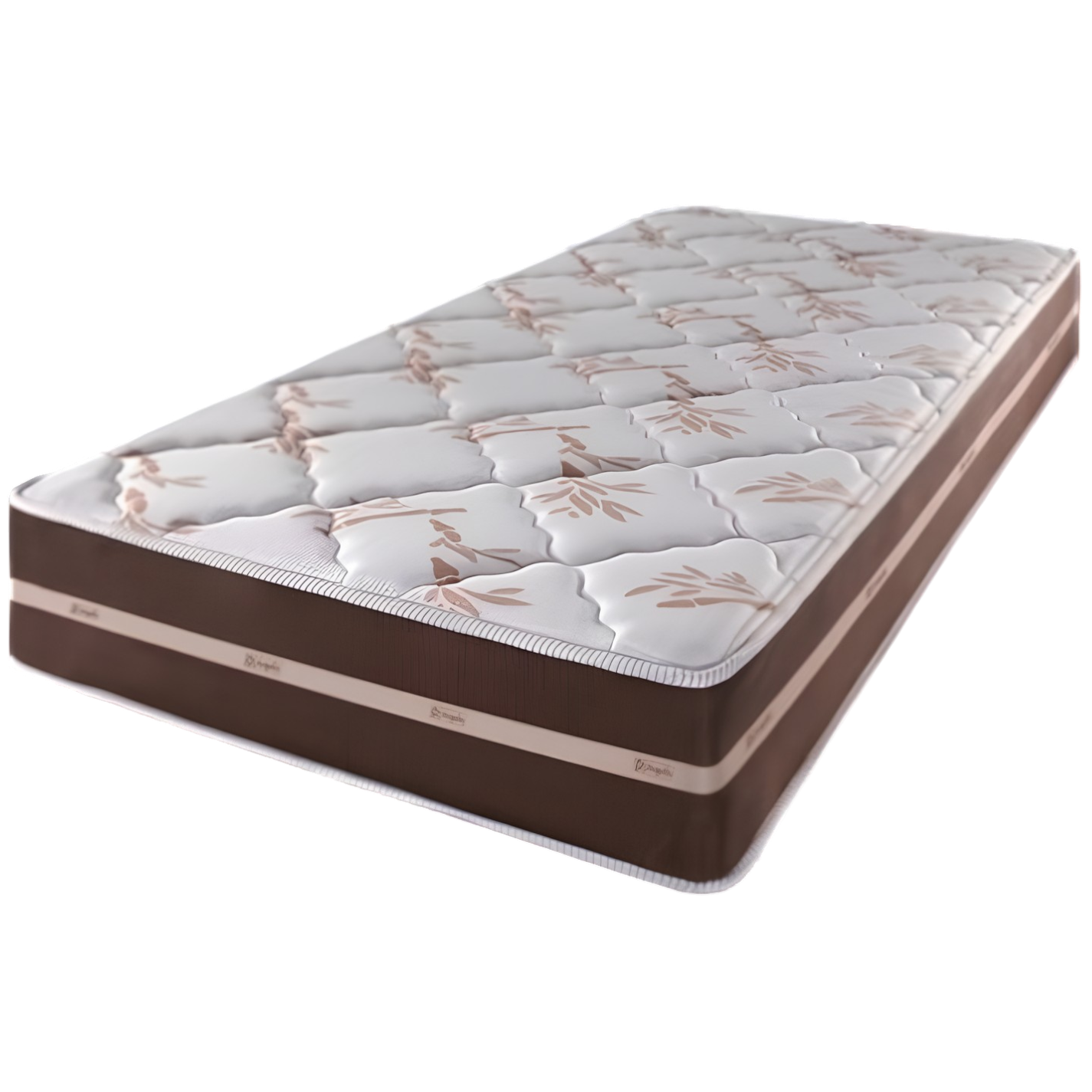 Colchão Solteiro Classic Ensacadas 22 cm AGD70 Marrom – ANJOS COLCHÕES - Imagem 2