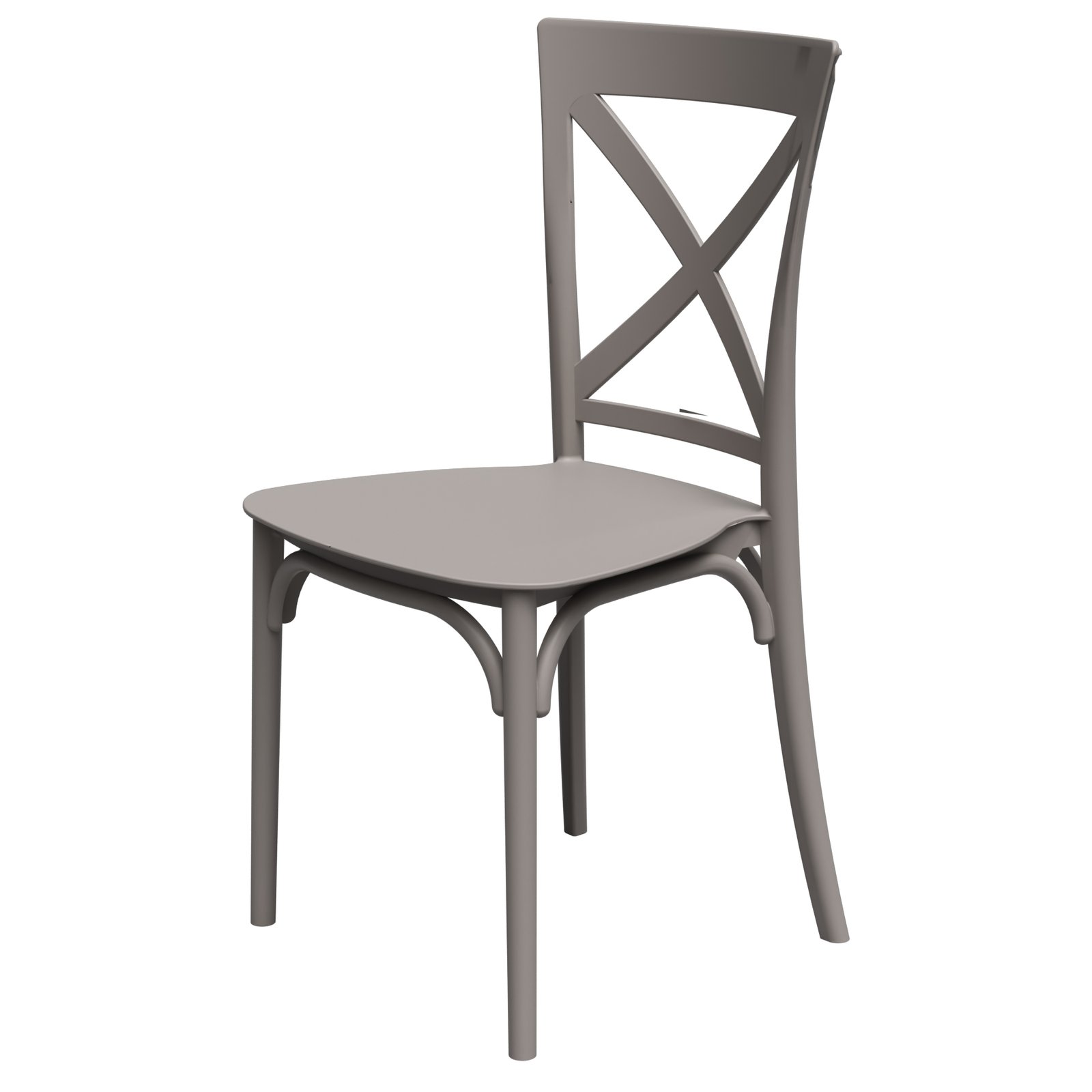 Cadeira Robust Cross Nude - FORTE PLÁSTICO - Imagem 4