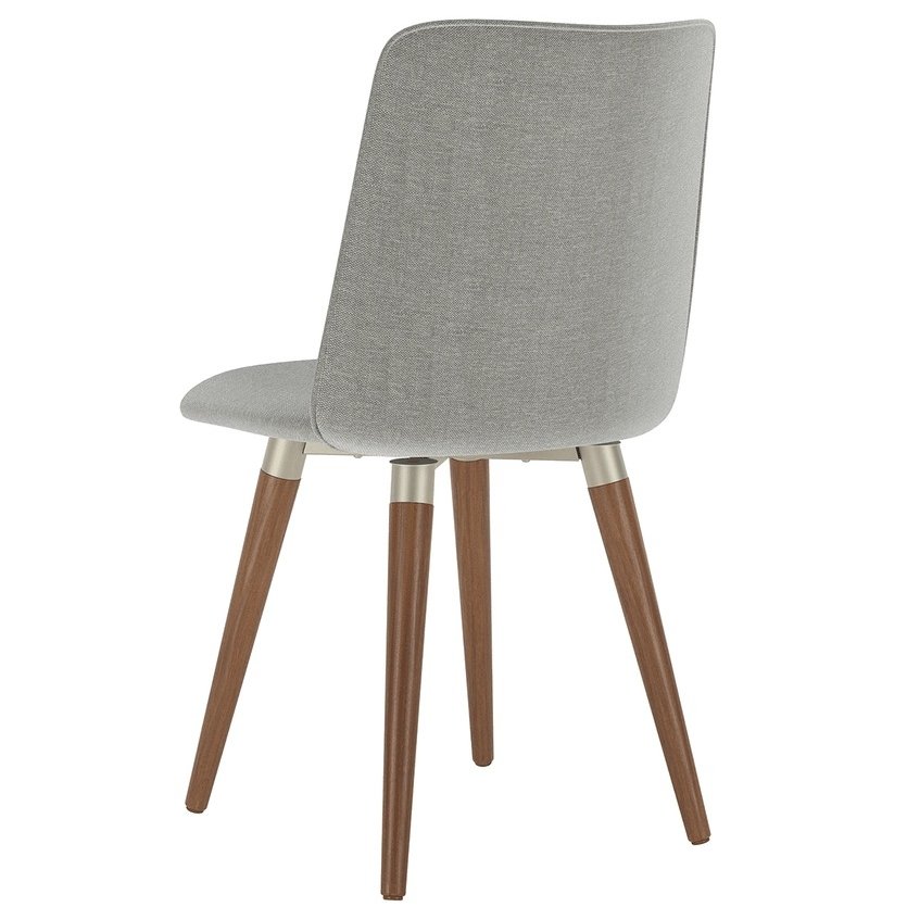 Kit 2 Cadeiras Giratória Dakota M2 (Carbono linked 35) Linho Cinza Grafite - MÓVEIS PROVÍNCIA - Imagem 10