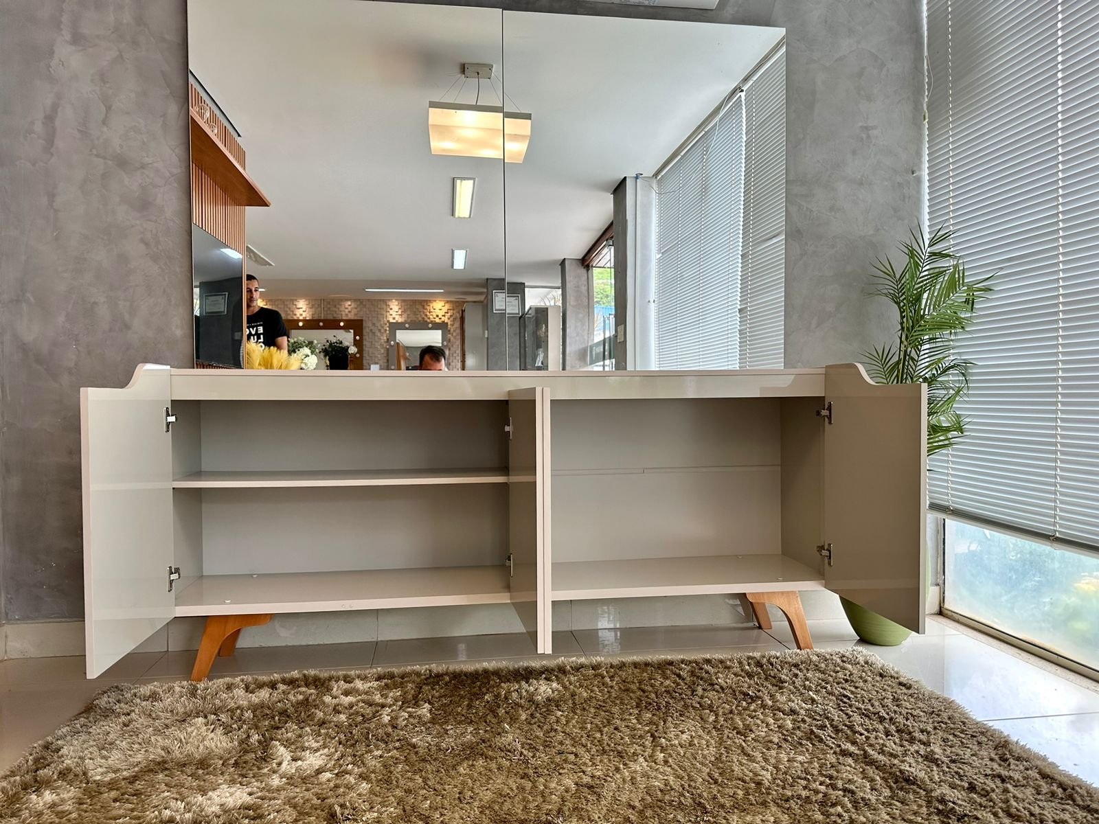 Buffet Atenas Off White/Naturale - MAVAULAR - Imagem 7