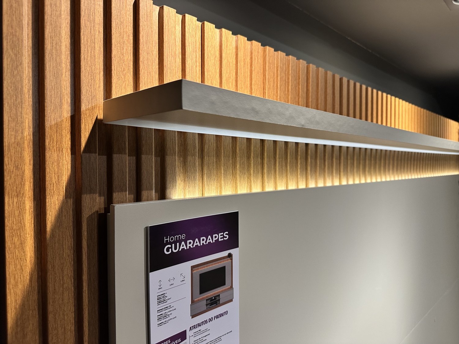 Home até 75" Guararapes Nature/Off White - LINEA BRASIL - Imagem 4