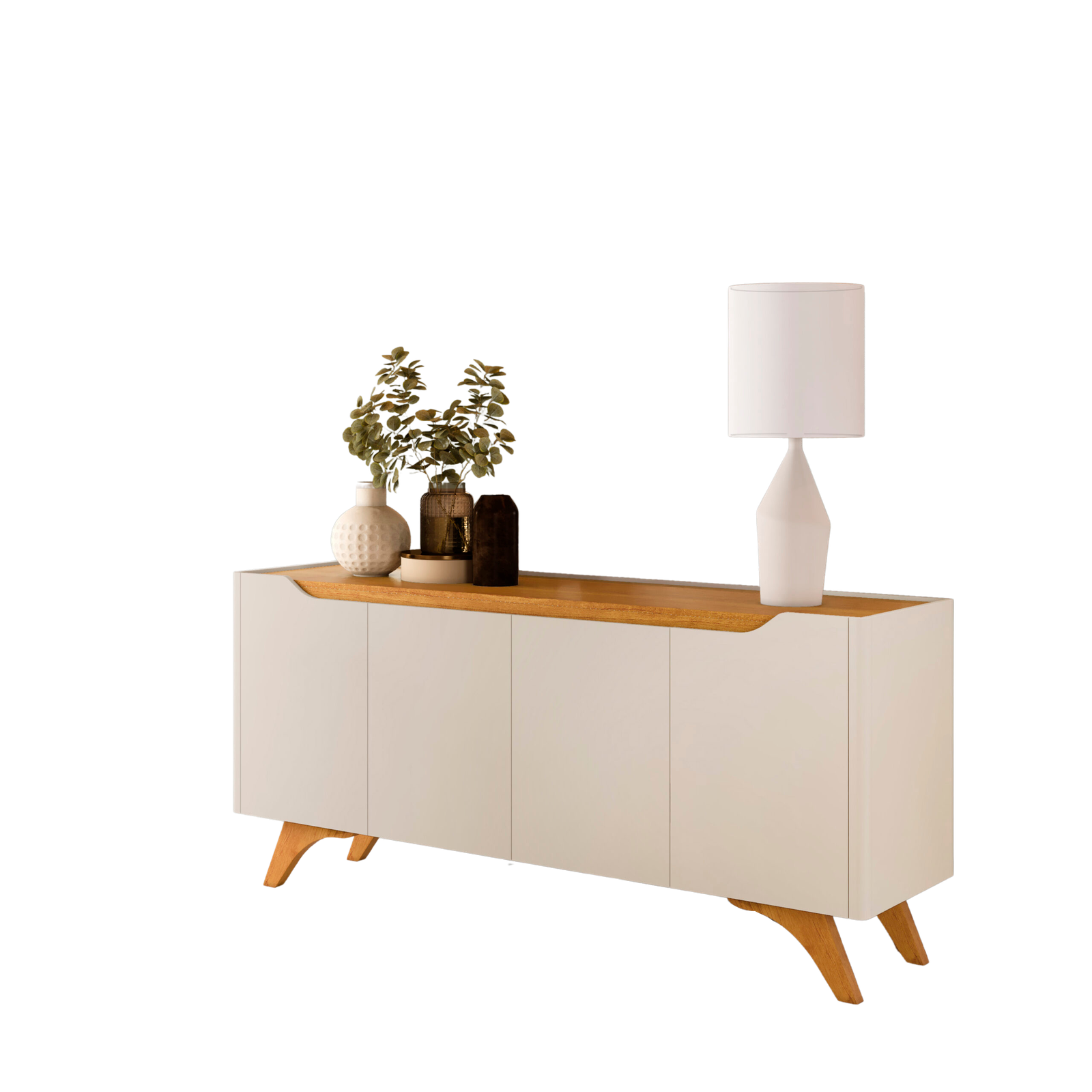 Buffet Atenas Off White/Naturale - MAVAULAR - Imagem 3