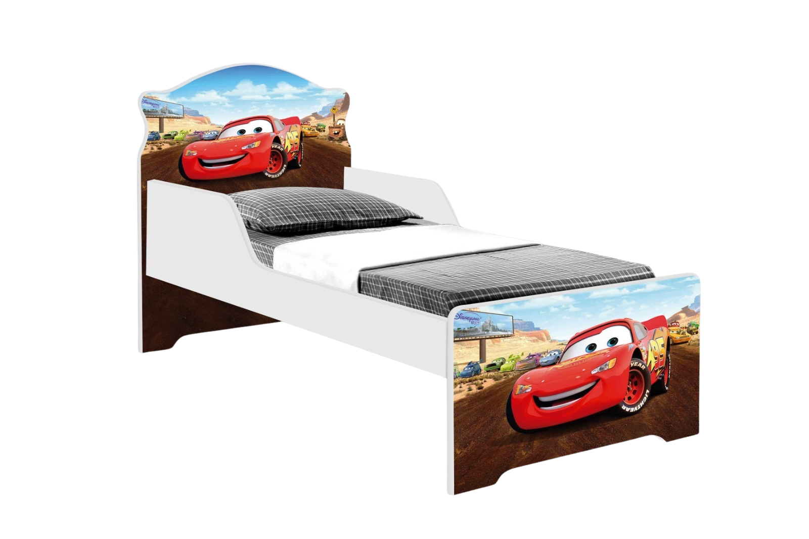 Mini Cama Juvenil Lívia (Menino) Carros 404186 – MADEC/VJ MÓVEIS - Imagem 2