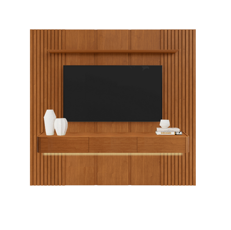 Painel até 58″ Union 1,87 + Nicho Union 1,80 Naturale – MAVAULAR - Imagem 4