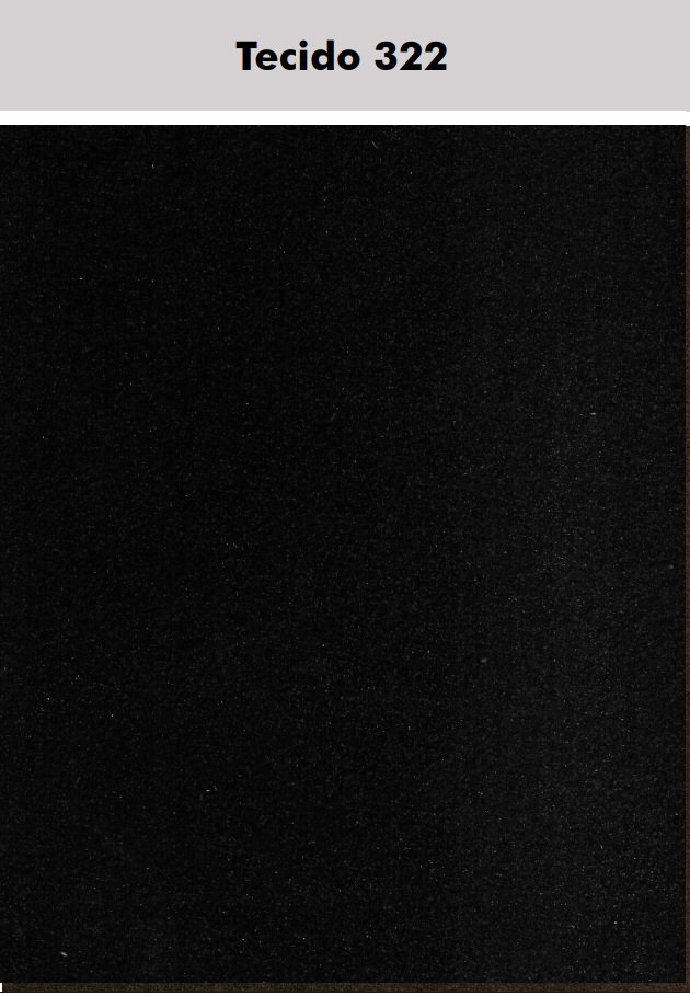 Sofá Retrátil e Reclinável Barcelona 2,50 m Veludo Preto 322 - ESTOFADOS TEIXEIRA - Imagem 3