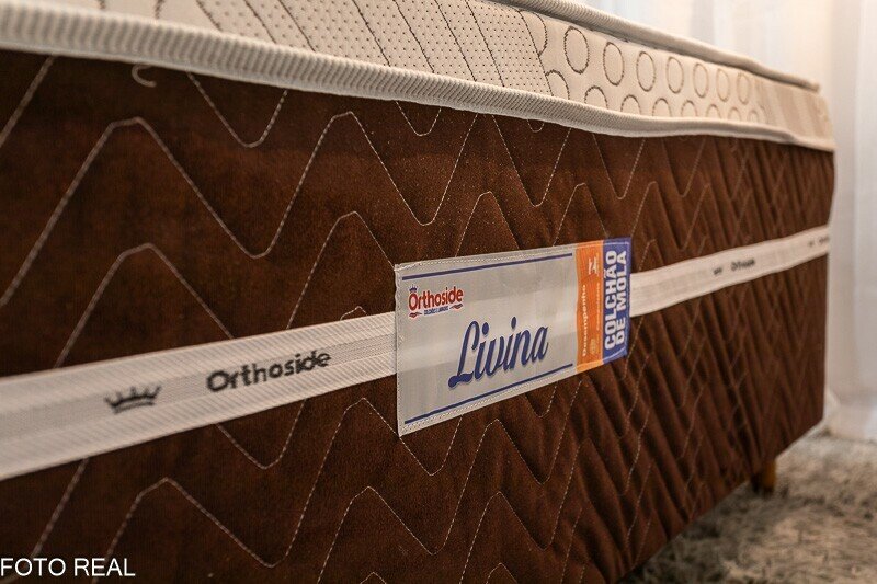 Cama Box Solteiro Livina Molas Ensacadas + Cama Auxiliar Orthoside - Imagem 3