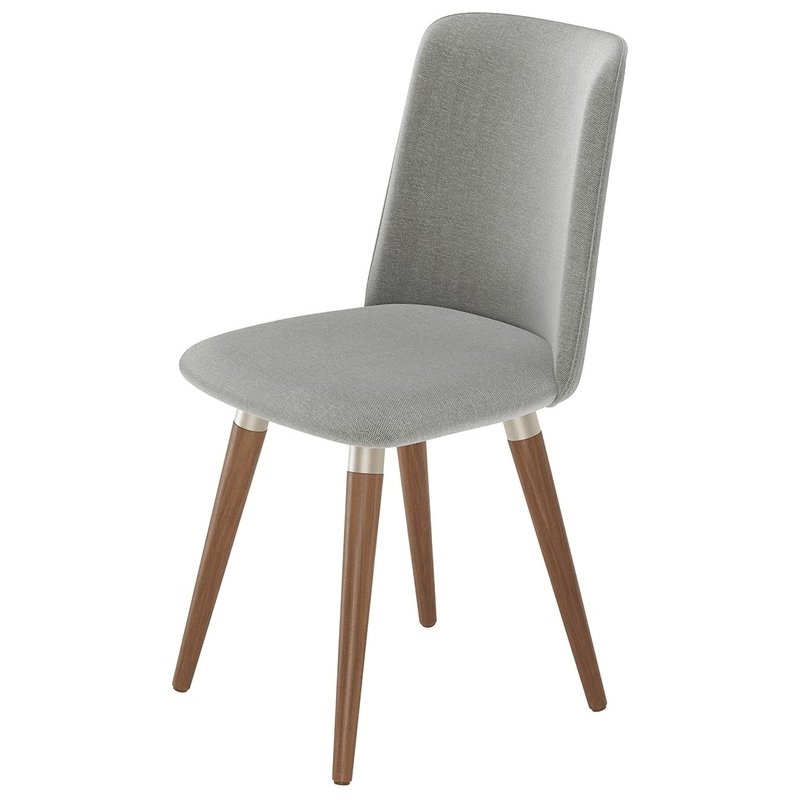 Kit 2 Cadeiras Giratória Dakota M2 (Carbono linked 35) Linho Cinza Grafite - MÓVEIS PROVÍNCIA - Imagem 8