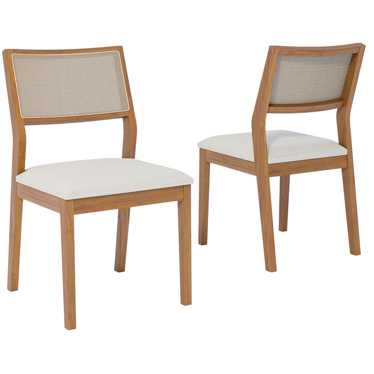 Kit 2 Cadeiras Oiti Natuame Madeira/Linho Cru - CIMOL MÓVEIS - Imagem 6