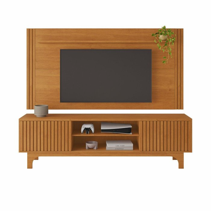 Painel + Rack até 70" Trunfo Cinamono – JCM MOVELARIA - Imagem 4