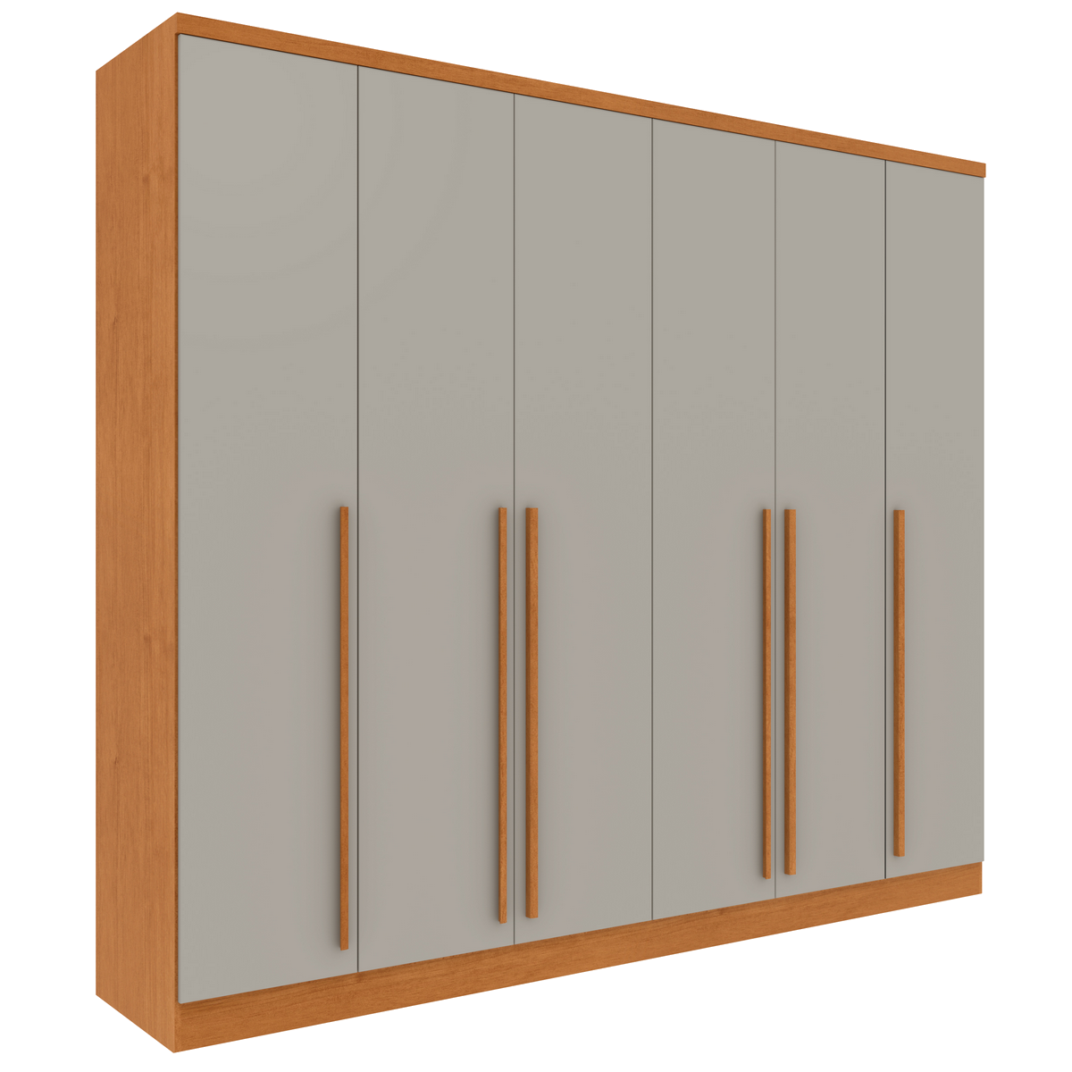 Guarda-Roupa Sevila/Aracena 2,70 m Cinamono/Off White - Tcil - Imagem 6