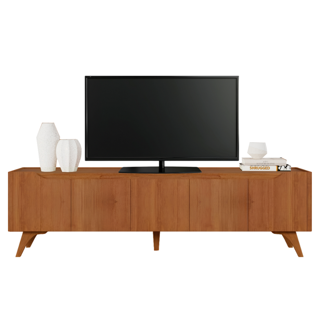 Rack até 75" Atenas 220 Naturale - MAVAULAR - Imagem 5