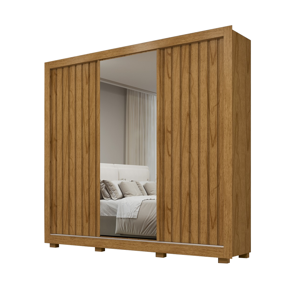 Guarda-Roupa Teresópolis 2,25 m Cinamono - RUD RACK - Imagem 2