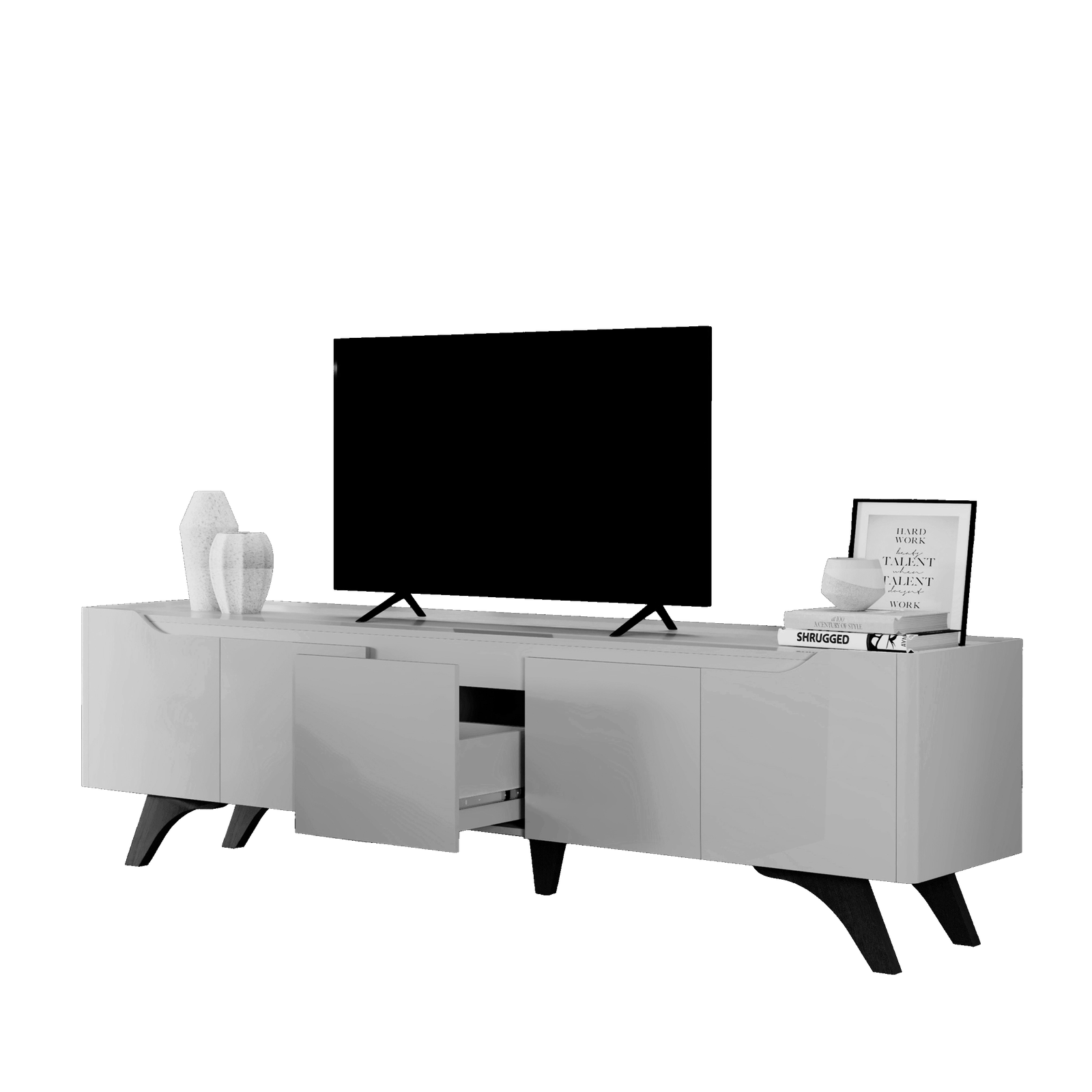 Rack até 75" Atenas 220 Naturale - MAVAULAR - Imagem 4