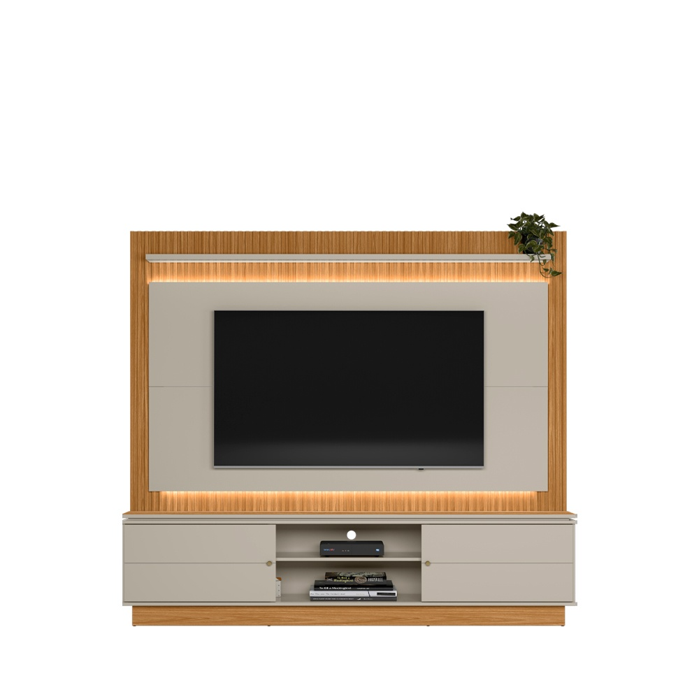 Home até 75" Guararapes Nature/Off White - LINEA BRASIL - Imagem 12