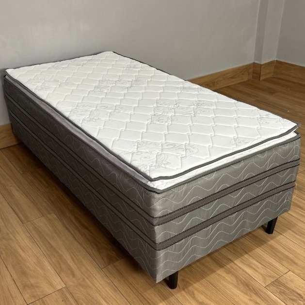 Cama Box Solteiro Prestige Com Pillow Top D28 A Ecotec