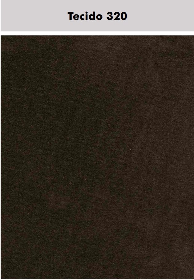 Sofá Retrátil e Reclinável Barcelona 2,50 m Veludo Marrom 320 - ESTOFADOS TEIXEIRA - Imagem 3