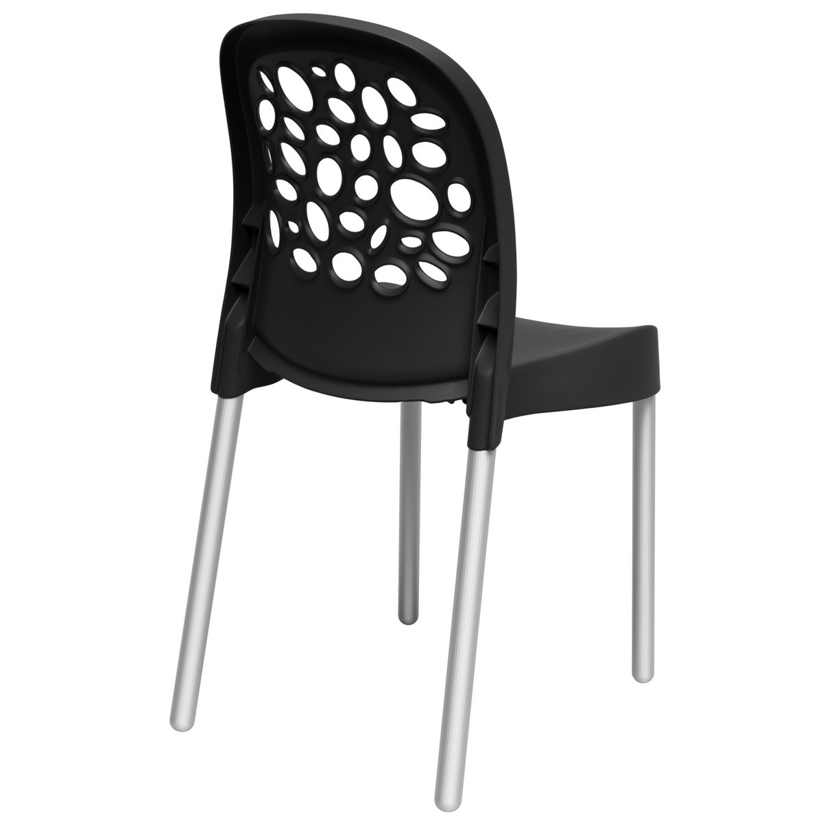 Cadeira Deluxe Preto - FORTE PLÁSTICO - Imagem 2