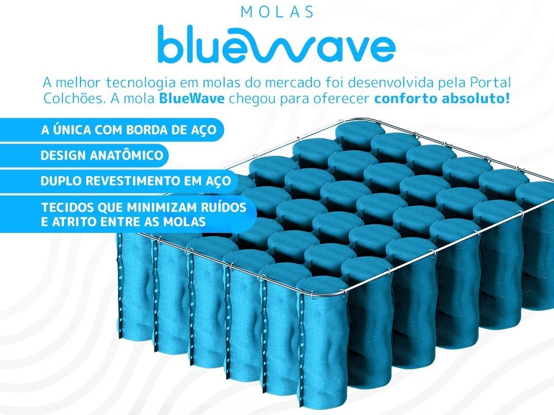 Colchão Casal Texas 29 cm D28 Molas ensacadas - GAZIN COLCHÕES - Imagem 3