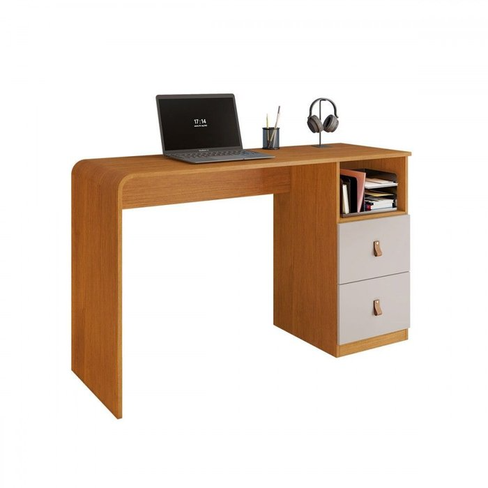 Escrivaninha Alice Cinamono/Off White - JCM MOVELARIA - Imagem 3