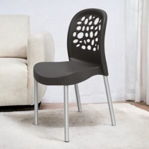 Cadeira Deluxe Preto - FORTE PLÁSTICO