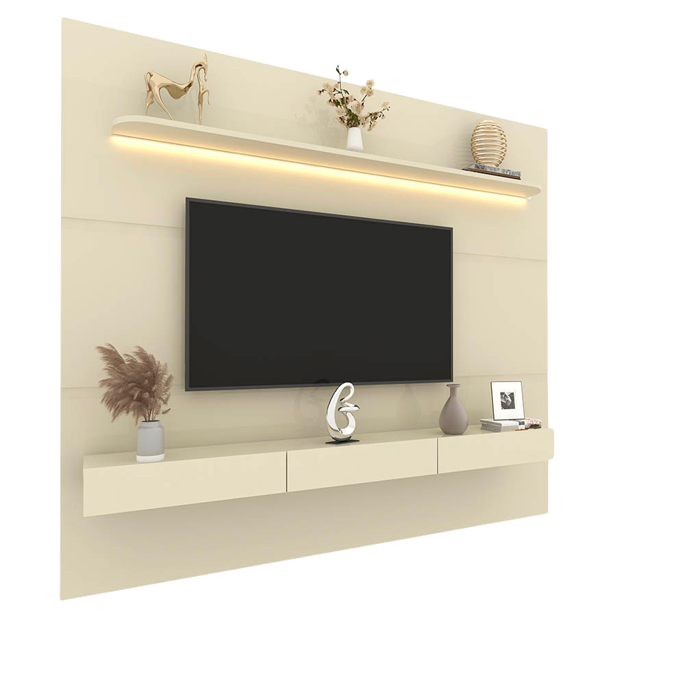 Home até 85" Royal 220 Off White - GELIUS - Imagem 6