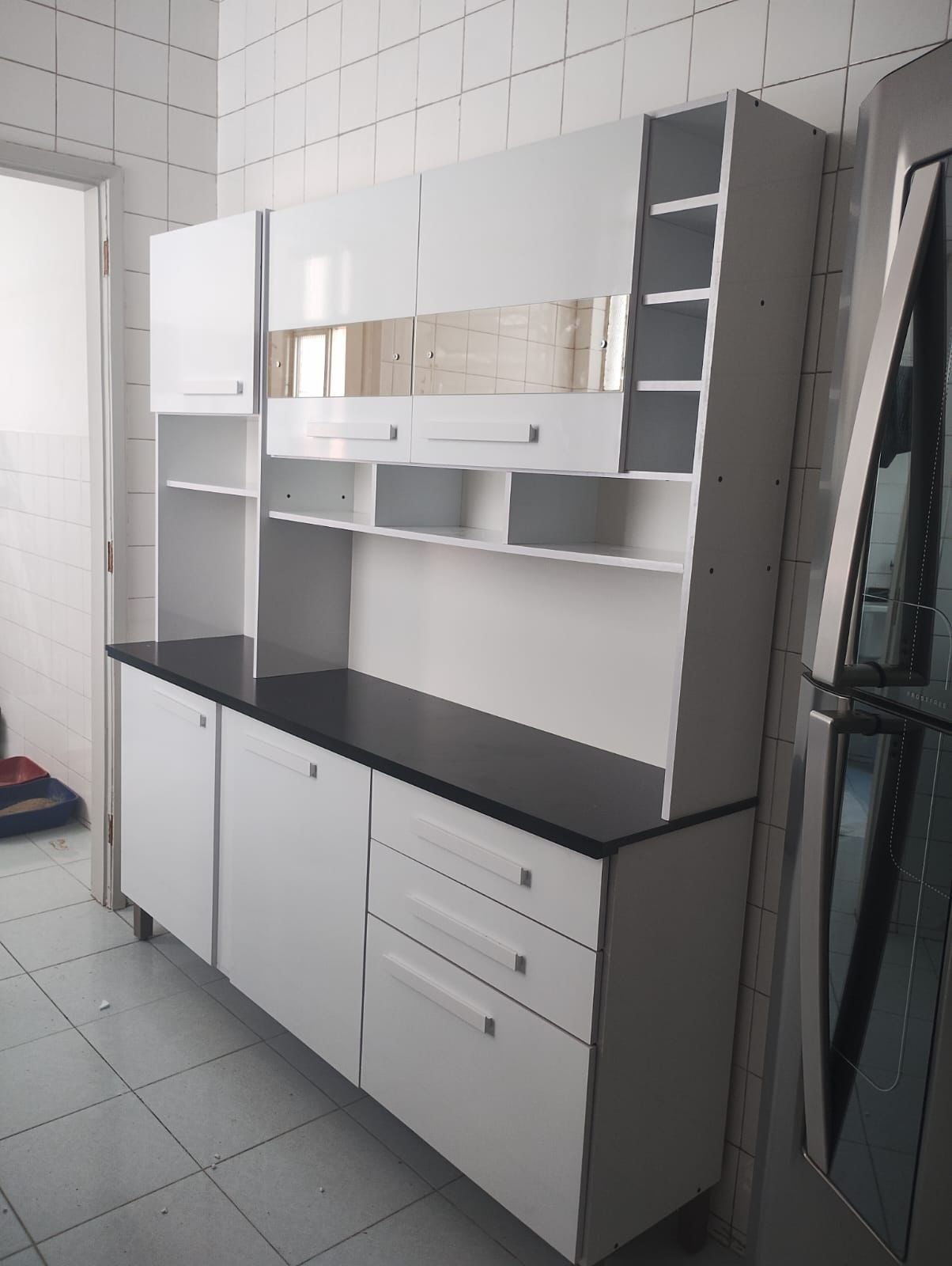 Kit Cozinha Alexia 1,80 Branco Neve - IMOP - Imagem 5