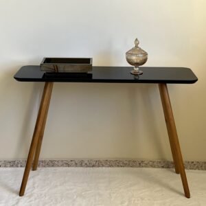 Aparador Athenas Mel/Preto - SPARTA MÓVEIS