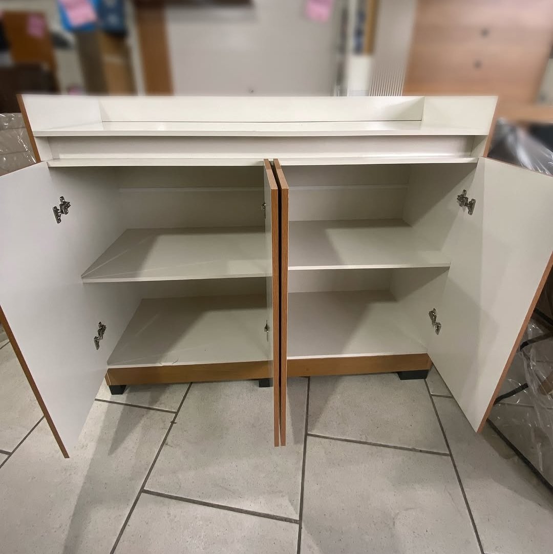 Buffet 4 Portas Real Mel/Pérola - MÓVEIS PRIMUS - Imagem 7