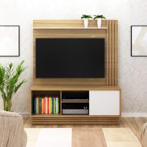 Home até 42" HO 1005 Naturale/Off White – TECNO MÓBILI