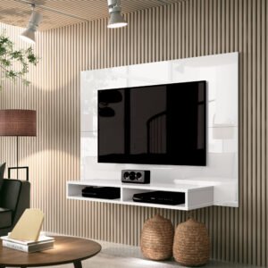 Painel até 43" Fox New Branco - EDN MÓVEIS