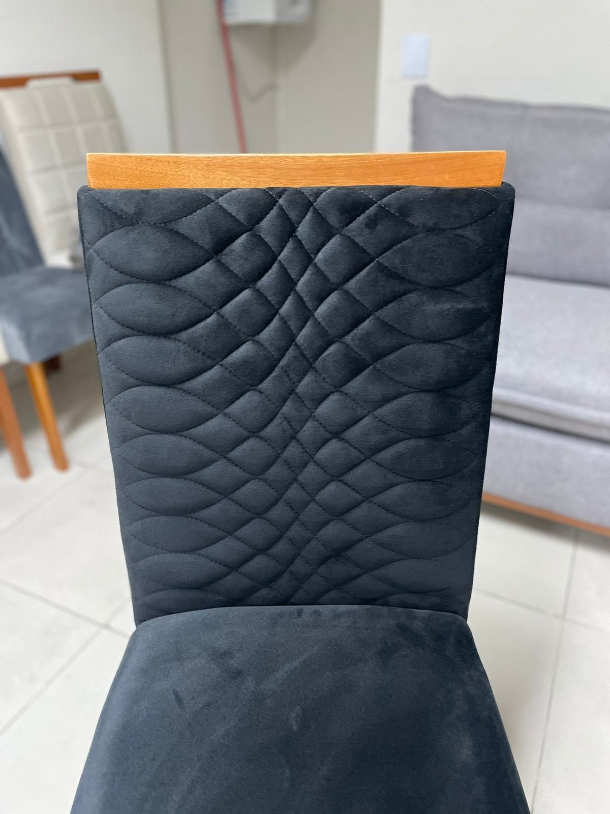 Kit 2 Cadeiras Hamburgo Mel/Preto - ART ASSENTOS - Imagem 3