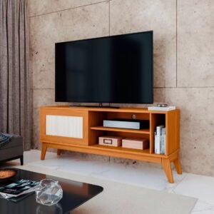 Rack até 55" Cayman Cedro - EDN MÓVEIS