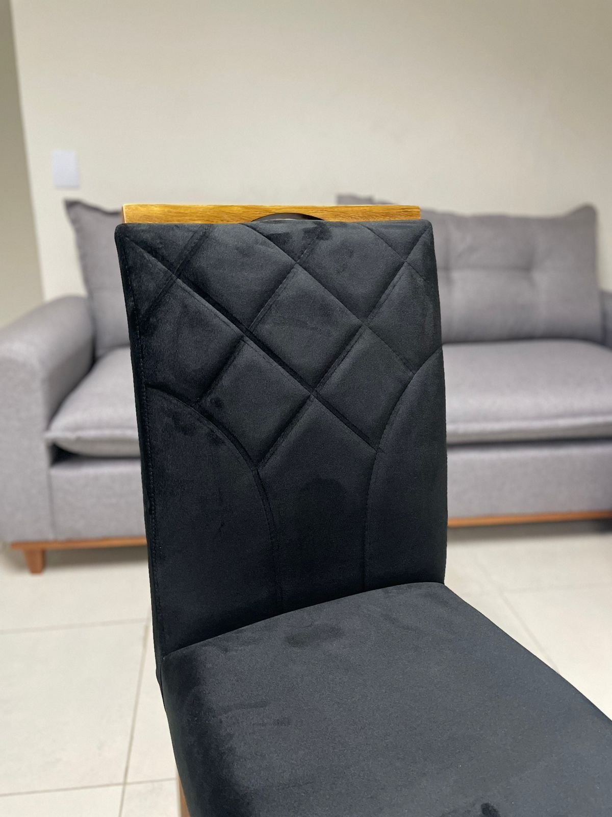 Kit 2 Cadeiras Stella Mel Naturale Preto – CLEFATOS DECOR - Imagem 3