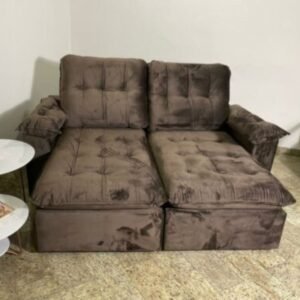 Sofá Retrátil e Reclinável Imperial 2,00 m Marrom - IMPÉRIO ESTOFADOS(PROMOÇÃO)
