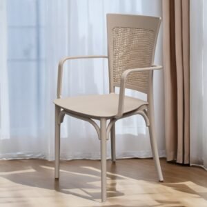 Poltrona Robust Palha Natural - FORTE PLÁSTICO